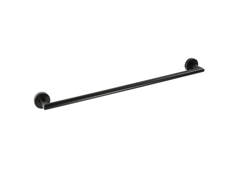 Držák na ručníky, 655×55×65 mm, barva hematit