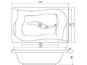 1383-obdelnikova-vana-padova