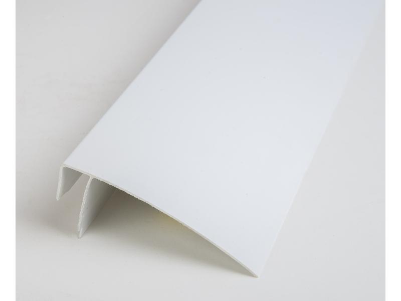 ukončovací F profil - bílý