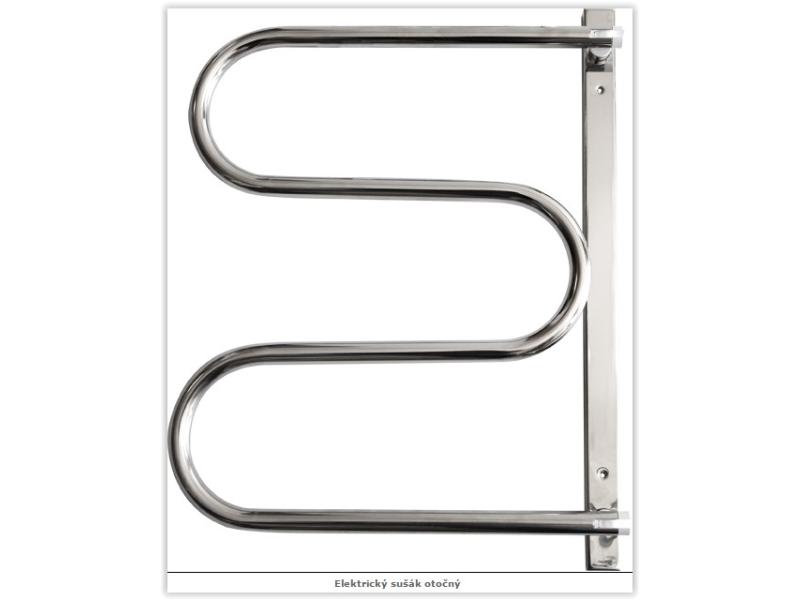elektrický sušák ES3 - otočný - nerez 35x865x580 mm