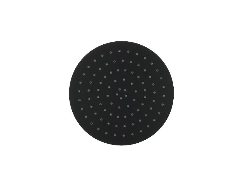 Hlavová sprcha SLIM, kulatá, UNI R, pr. 300 mm, černá barva