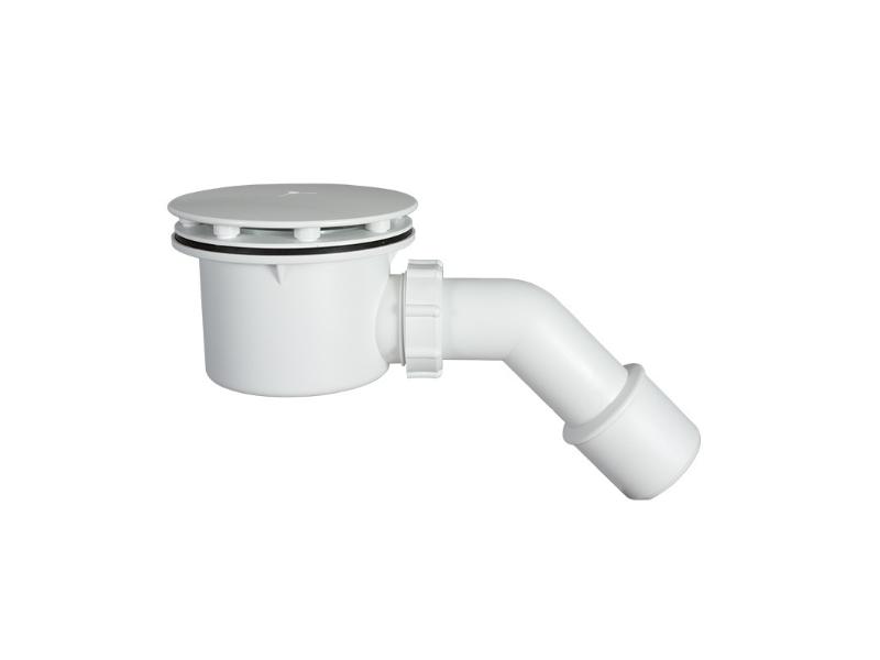 STY-401-F sifon vaničkový 90 mm, odtok 50 mm - bílý