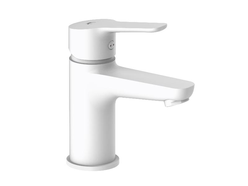 baterie UNO-18 WHITE NEW, umyvadlová stojánková, bílá barva