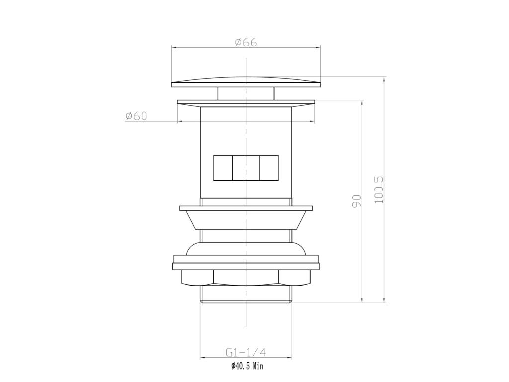 22141-vypust-click-clack-pro-umyvadla-s-prepadem-black