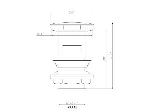 22141-vypust-click-clack-pro-umyvadla-s-prepadem-black