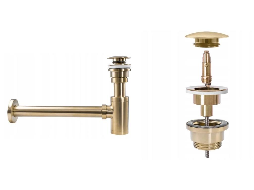 23959-umyvadlovy-kovovy-sifon-s-clickclack-zatkou-univerzalni-zlata-matna-brousena