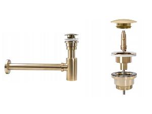 23959-umyvadlovy-kovovy-sifon-s-clickclack-zatkou-univerzalni-zlata-matna-brousena