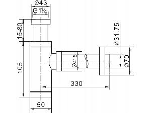23779-umyvadlovy-kovovy-sifon-bez-clickclack-zatky-univerzalni-hranaty-grafitova