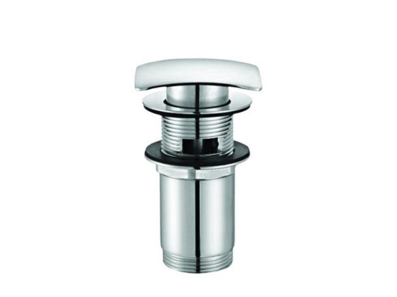 Umyvadlový výtokový ventil KLIK - KLAK hranatý, mosaz