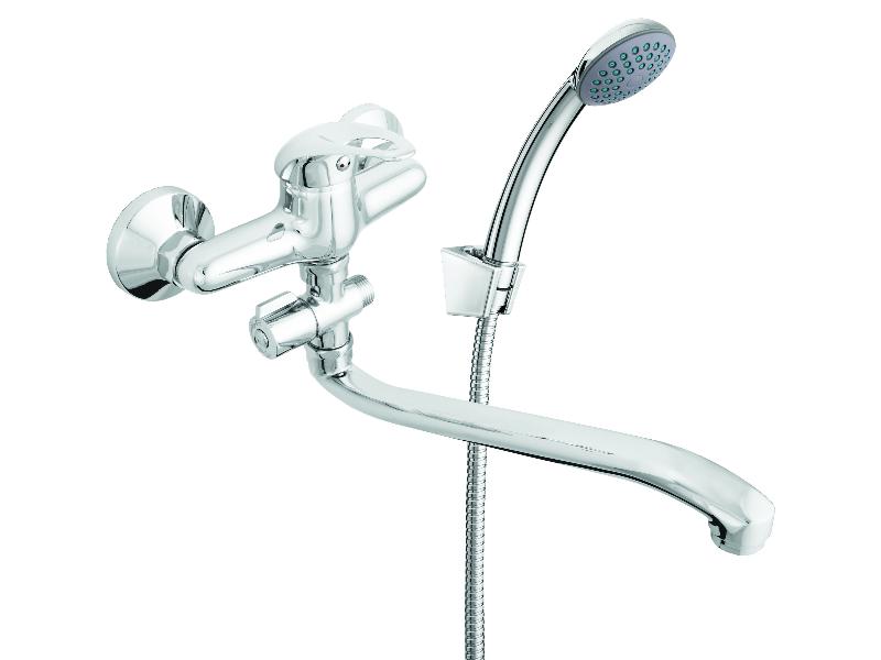 baterie YUTA Y-12/G sprchová nástěnná s příslušenstvím