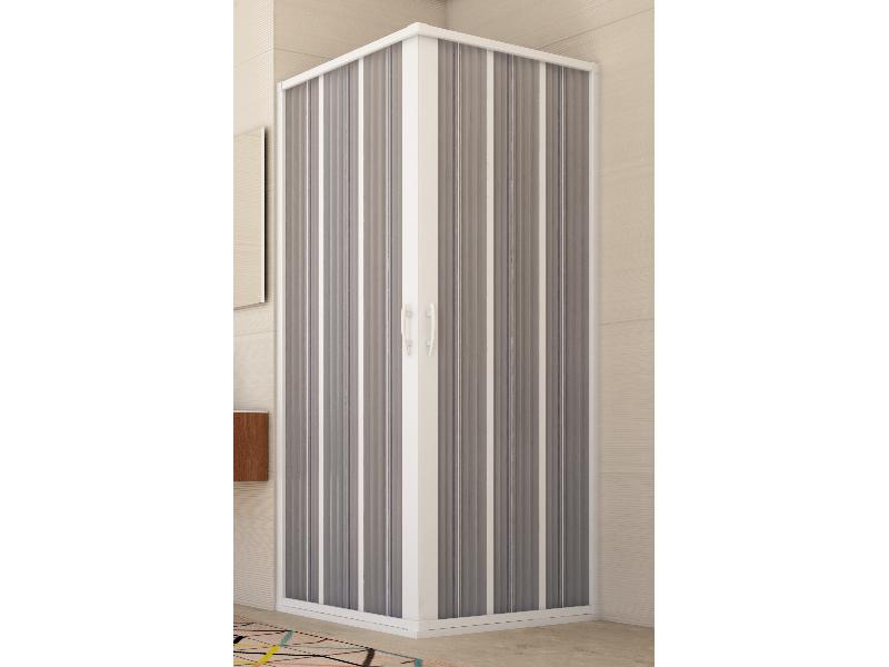 FLEX - GIOVE NEW, sprchová zástěna, 90x90x185 cm, zavírání do středu