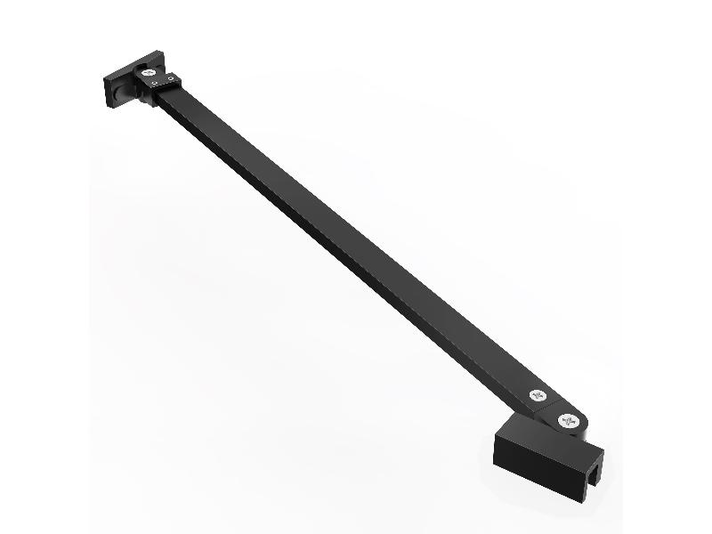 LAGOS BLACK NEW rohová rozpěrná tyč, max. délka 120 cm, černá matná