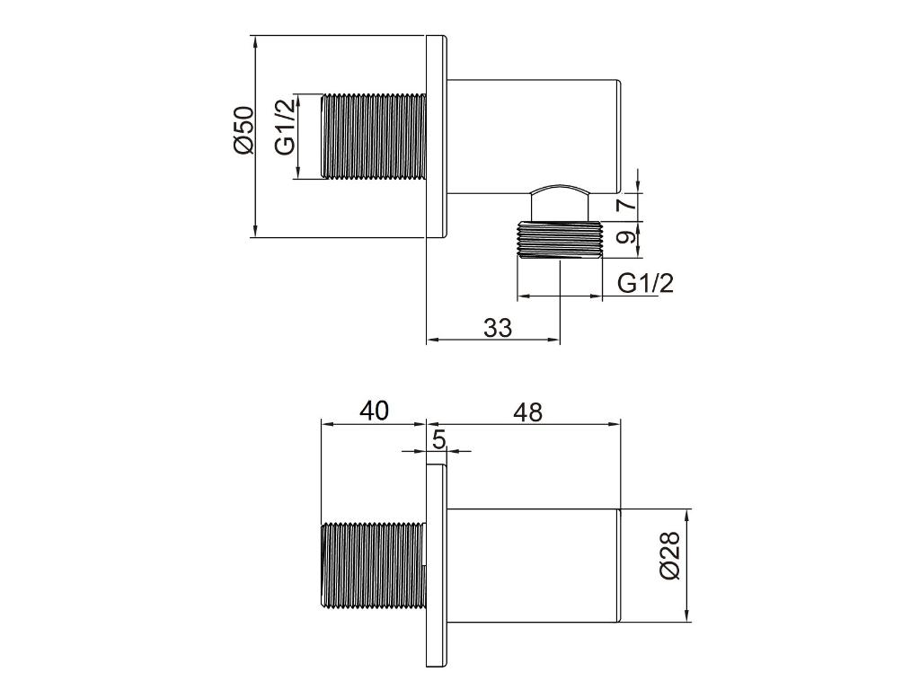 22144-kulaty-vyvod-ze-zdi-pro-rucni-sprchu-kulaty