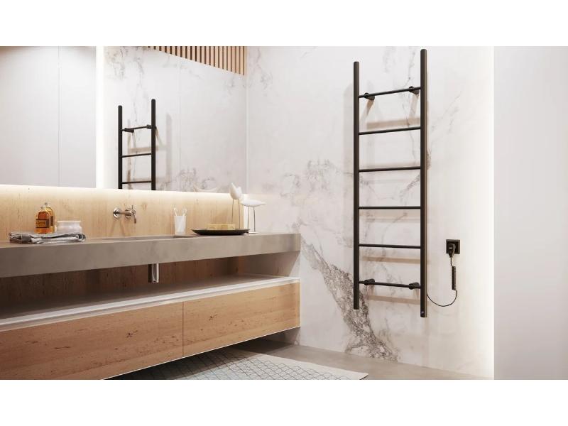 elektrický sušák PRIMAVERA, 500x1600 mm, C31 black mat