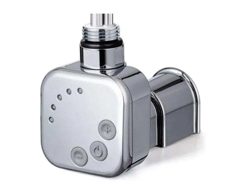 Topná tyč BURGH1 - elektrická topná tyč, 300W, chrom, podomítkové připojení