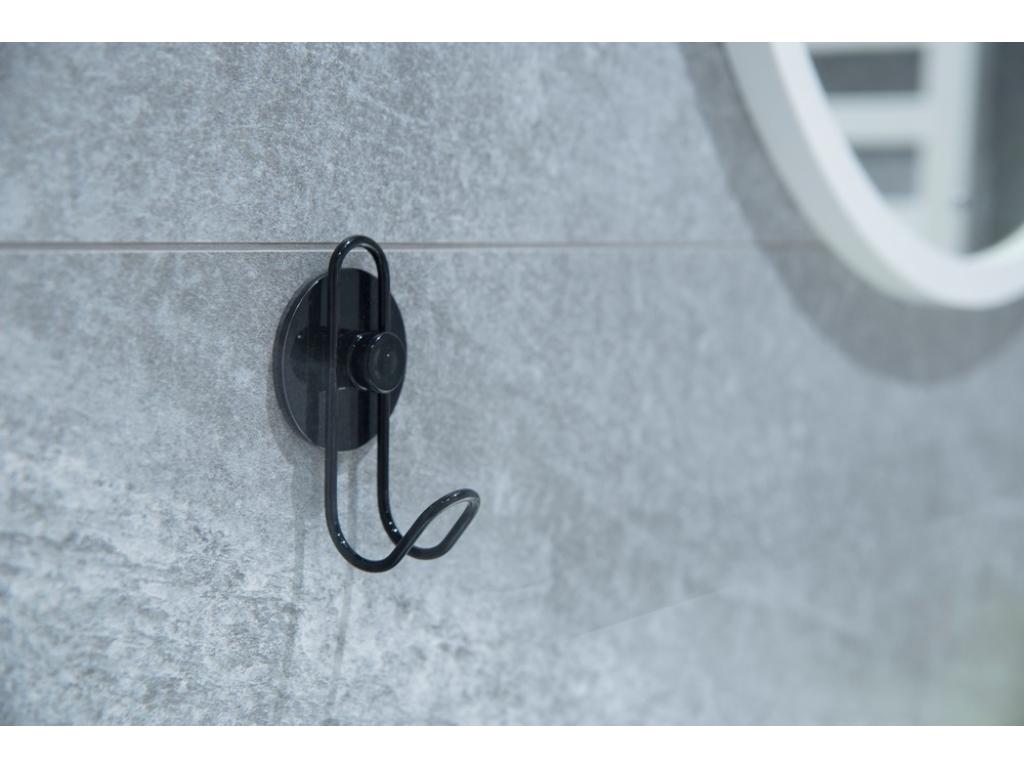 21552-drateny-vesak-na-stenu-na-nalepeni-3m-cerna-barva