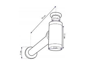 23961-umyvadlovy-kovovy-sifon-s-clickclack-zatkou-univerzalni-zlata-matna-brousena
