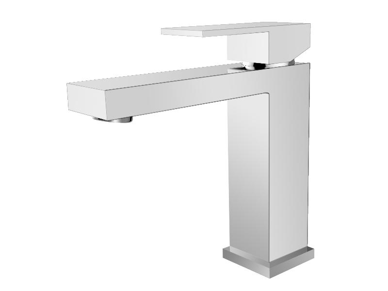 Stojánková umyvadlová baterie MODERN II, chrom (výška 178 mm)