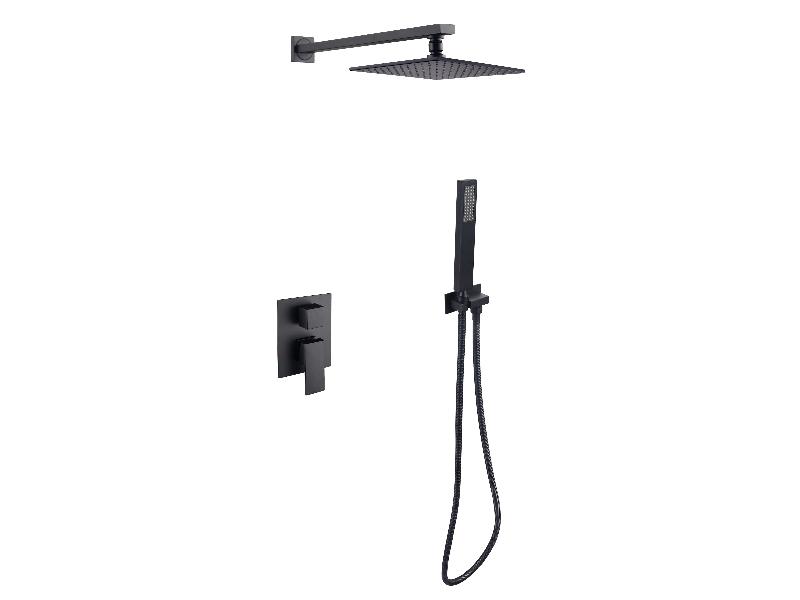 Podomítkový sprchový set, MODERN / VARIUM I, černá barva