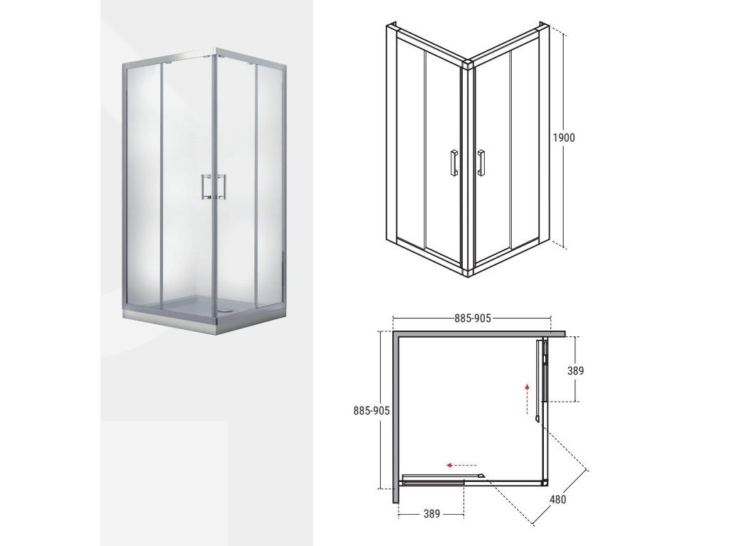 31694-ctvercovy-sprchovy-kout-modern-chrom-190