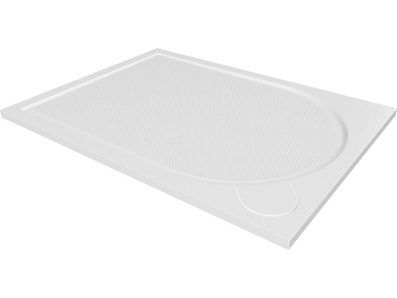 LAKA - vanička litý mramor, obdélník 1600x800X30 mm, bez nožiček