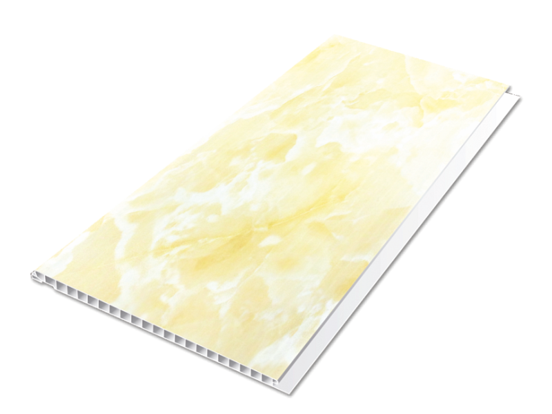 plastový obklad vnitřní LOME - nefrit žlutý - 0,8x25x270 cm