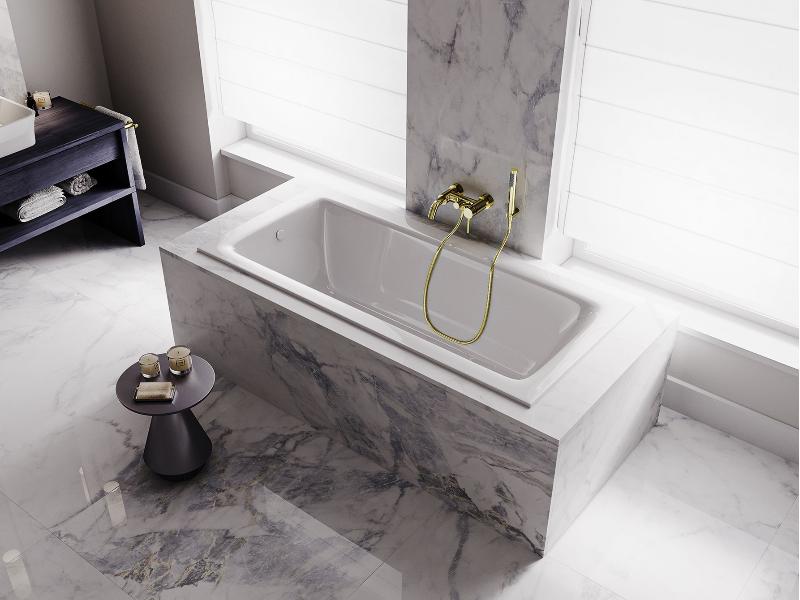 vana TALIA SLIM 150 (1500x700 mm), bez nožiček