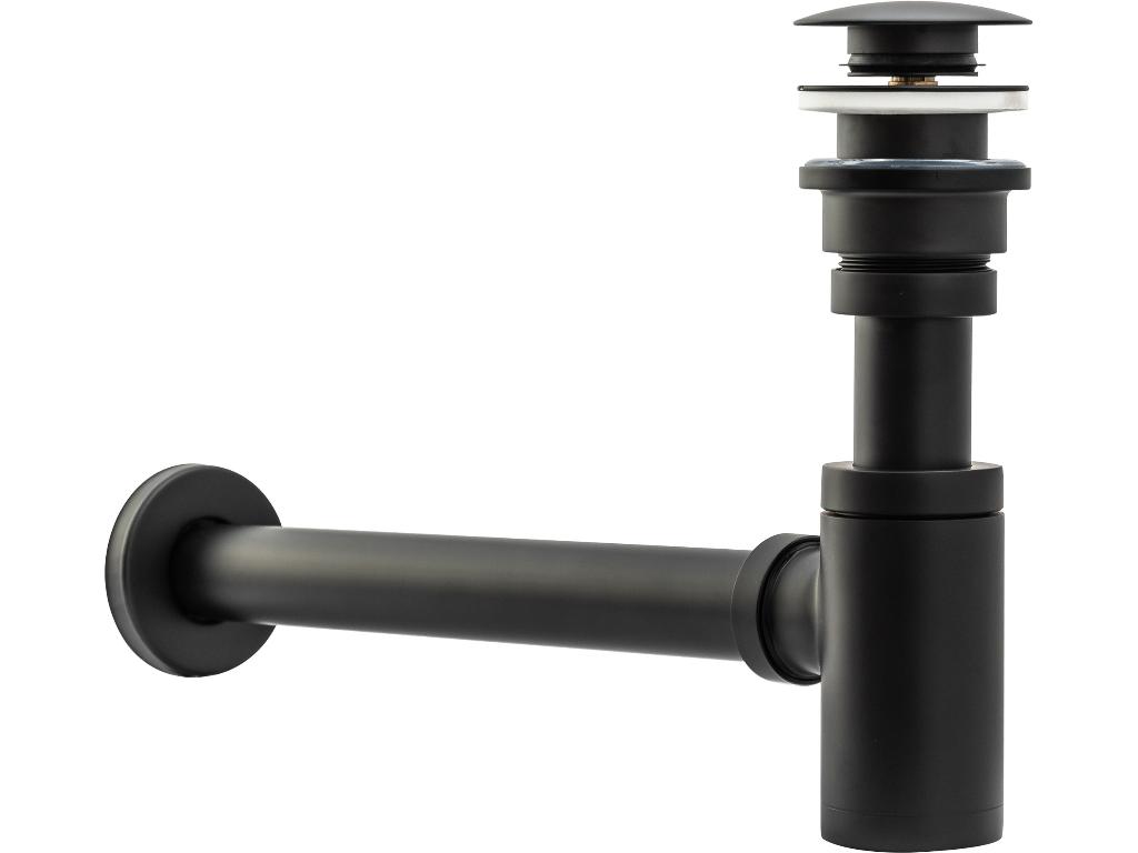 23926-umyvadlovy-kovovy-sifon-s-clickclack-zatkou-univerzalni-cerna