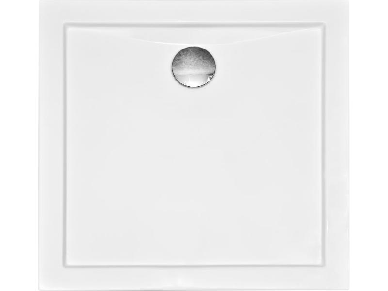 AQUARIUS - čtvercová sprchová vanička akrylátová 80x80x5,5cm