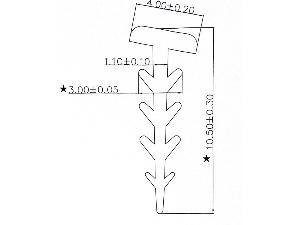 26660-bocni-silikonovy-tesnici-profil-stromecek-delka-2-bm
