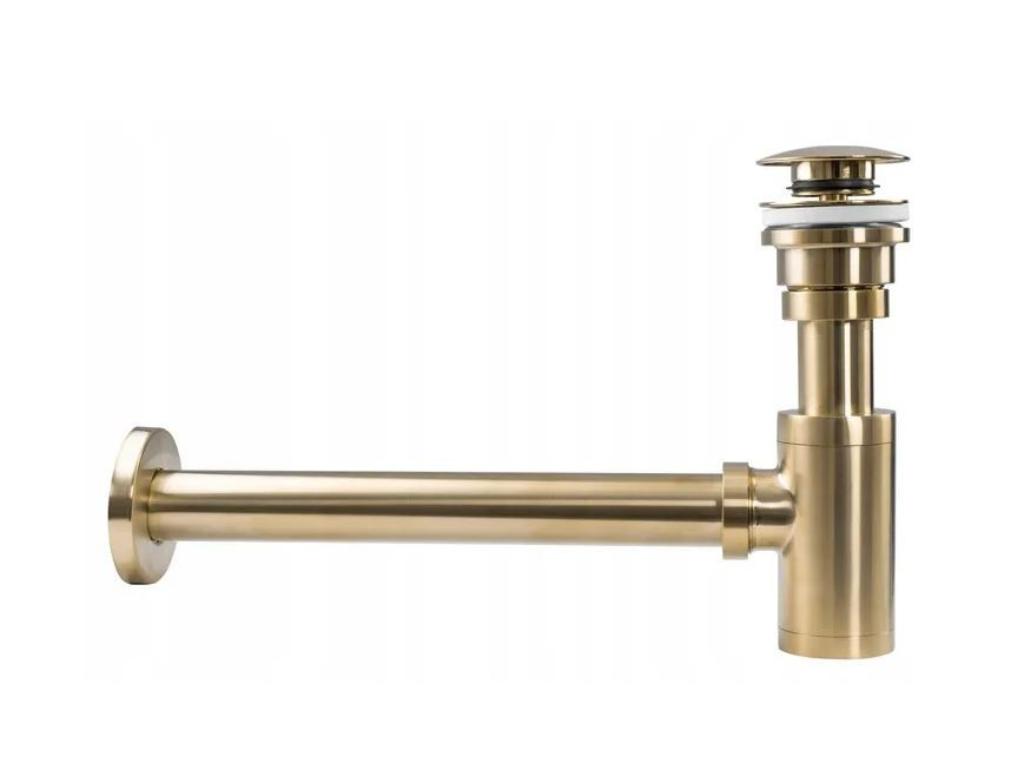 23960-umyvadlovy-kovovy-sifon-s-clickclack-zatkou-univerzalni-zlata-matna-brousena