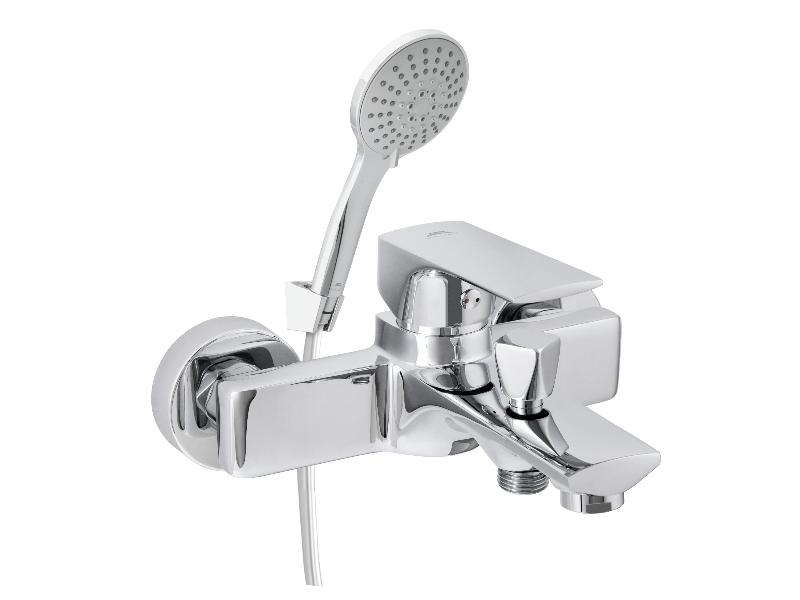 baterie MODENA-10/K vanová nástěnná, chrom (s příslušenstvím)