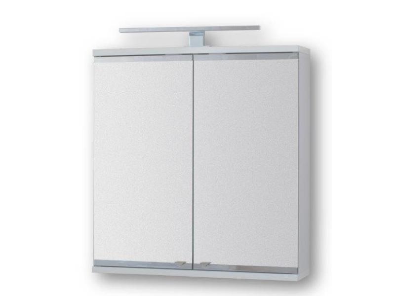 ARLES 50 - horní zrcadlová skříňka s LED osvětlením, 50 x 64 x 15 cm