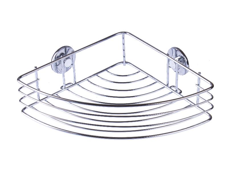 drátěná polička na nalepení 3M 21,5x21,5x7,5 cm