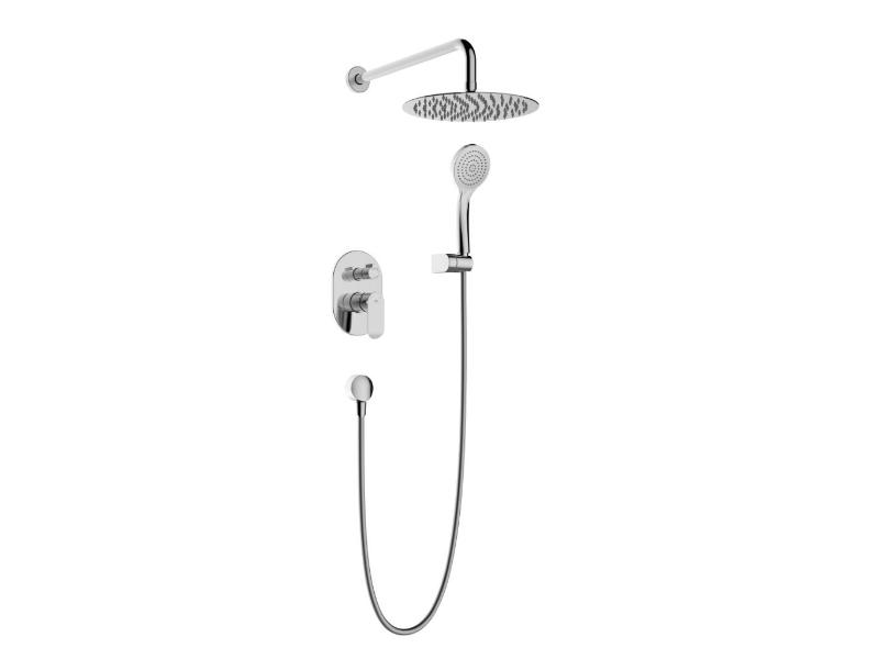 Podomítkový sprchový set OLO+ULTRA-2F CHROM, včetně příslušenství, chrom