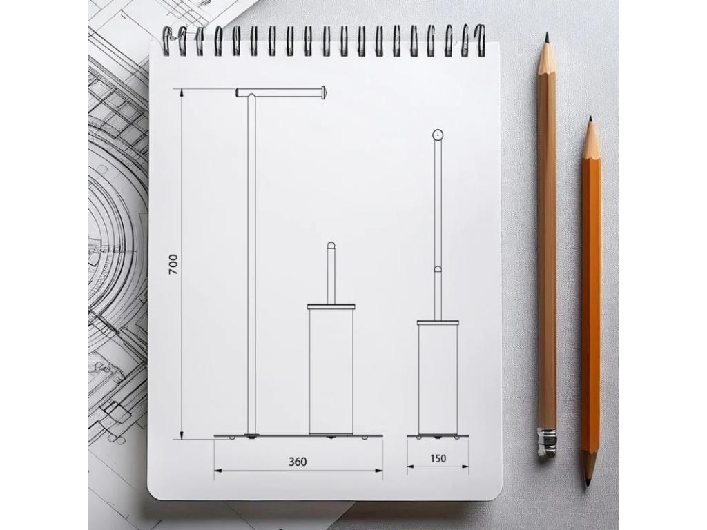 32099-wc-stetka-drzak-papiru-cerny-kov