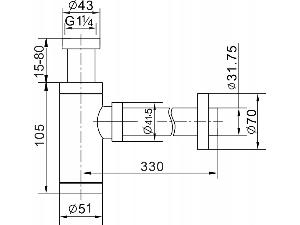23775-umyvadlovy-kovovy-sifon-bez-clickclack-zatky-univerzalni-kulaty-grafitova