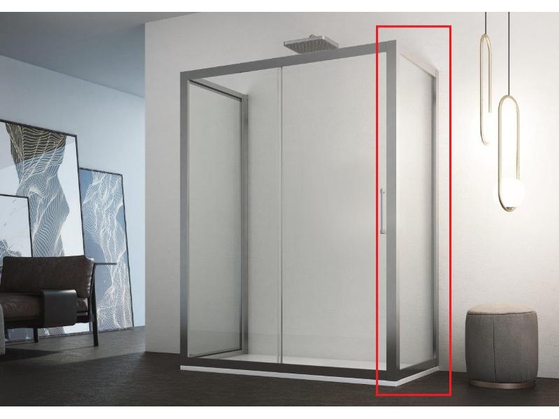 oxi.SLIDE F1S, 75-81x200 cm, (... barva rámu, ... druh skla)