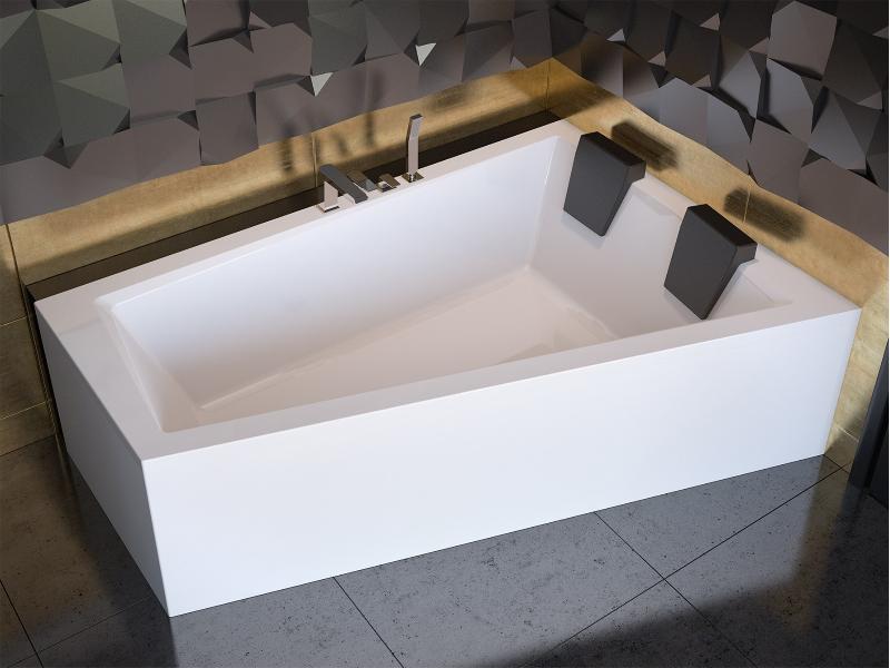 vana INTIMA DUO 170 (1700x1250 mm), pravé provedení, bez nožiček