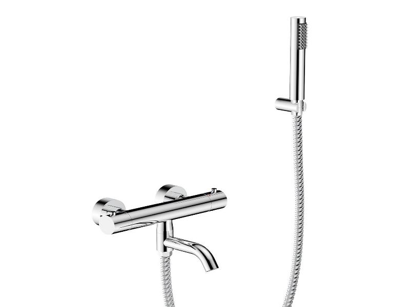 Nástěnná termostatická vanová baterie VEO chrom, s příslušenstvím