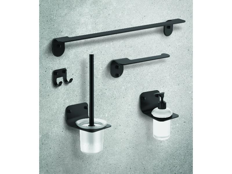 ALTO, set sprchových doplňků, 670119, černá barva