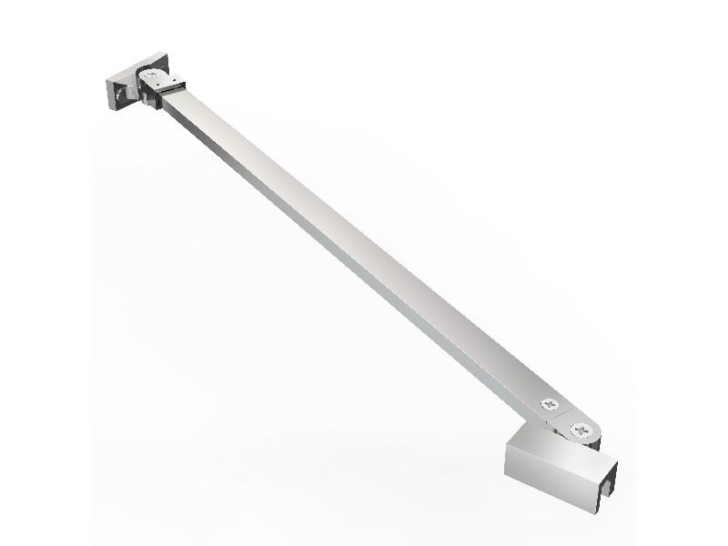 LAGOS CHROM NEW rohová rozpěrná tyč, max. délka 120 cm, chrom