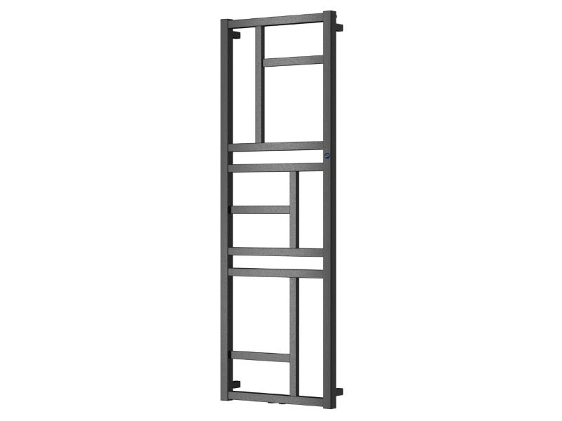 radiátor MONDRIAN 500 x 1440 mm, barva C16 anthracite old, středové připojení 50 mm