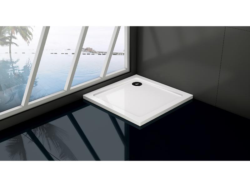 VENETS - vanička z litého mramoru, čtverec 1000x1000x30 mm (bez nožiček)