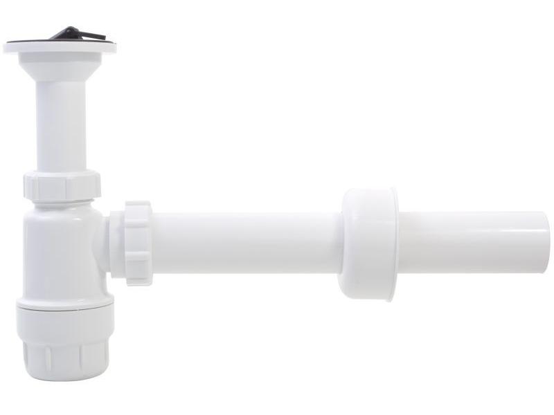 STY-532-40 sifon celoplastový umyvadlový s nerez. mřížkou 60mm, 40mm odtok