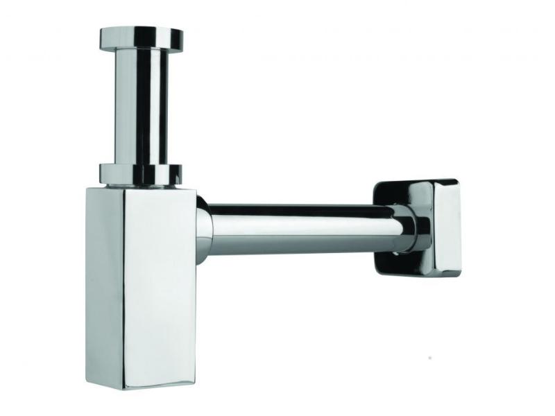 Umyvadlový Sifon 32 5/4" hranatý, mosaz