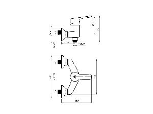 22725-sprchova-baterie-uno-12k-new-bila