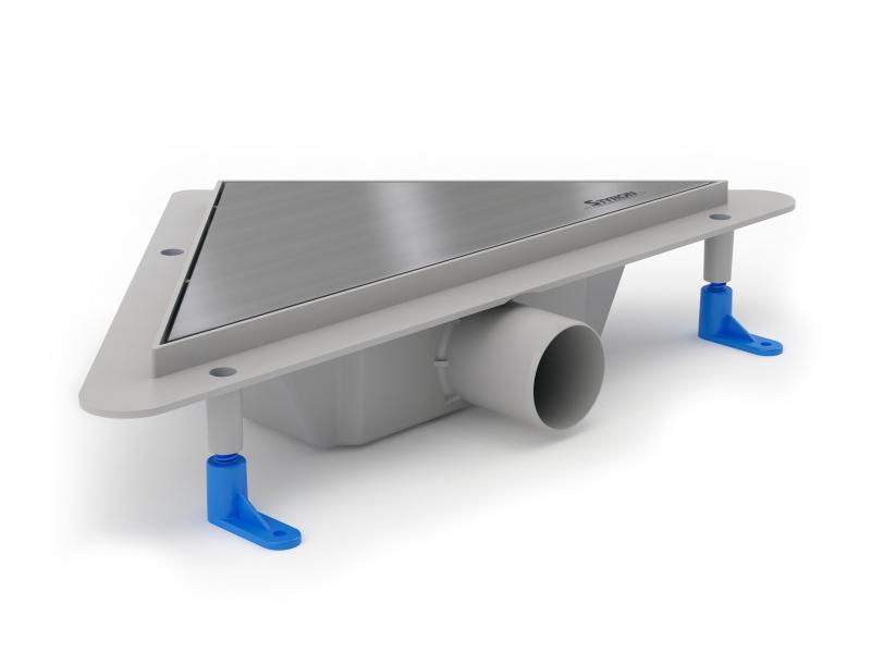 EDGEline - rohový žlab s roštem KLASSZIK - leštěný