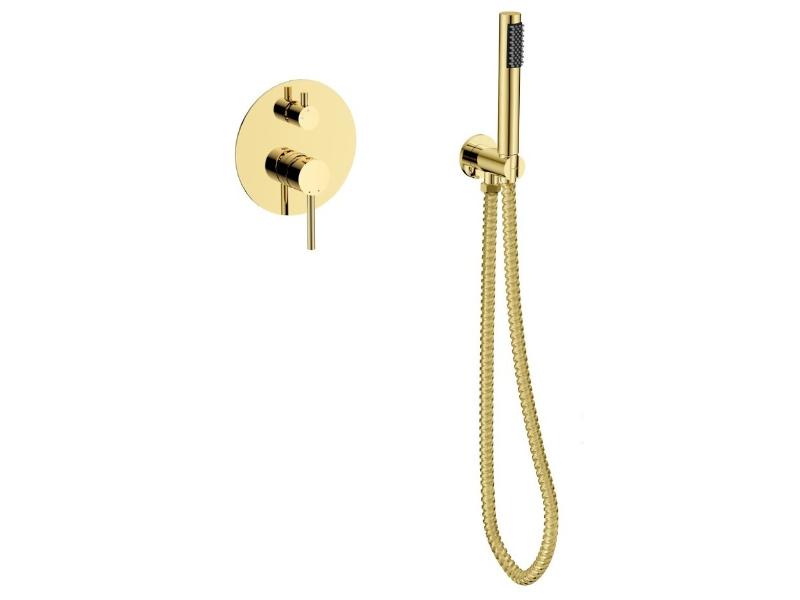 Podomítkový sprchový/vanový set VEO II zlatá barva