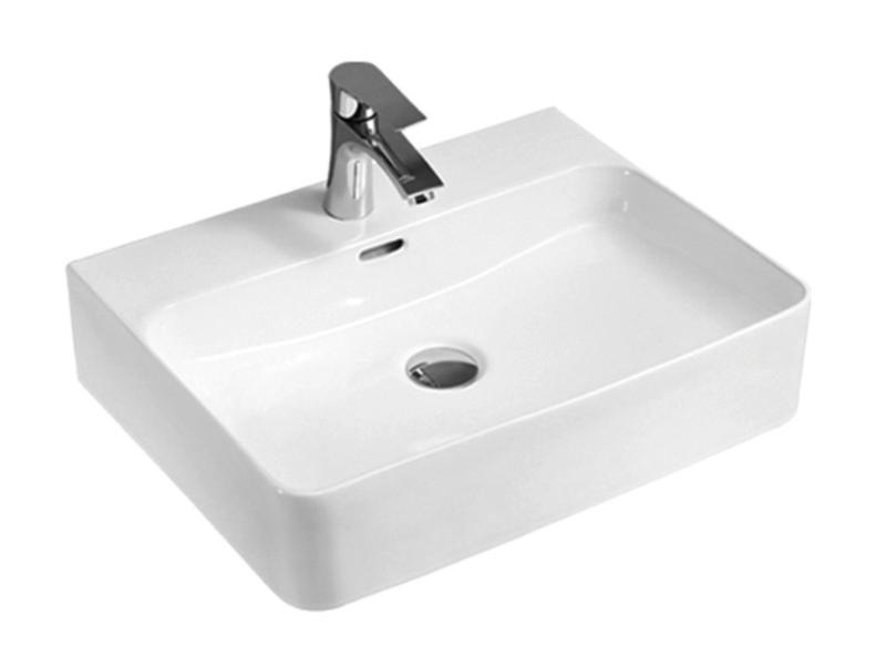 PÁD, umyvadlo na desku, 55x42x12,5cm